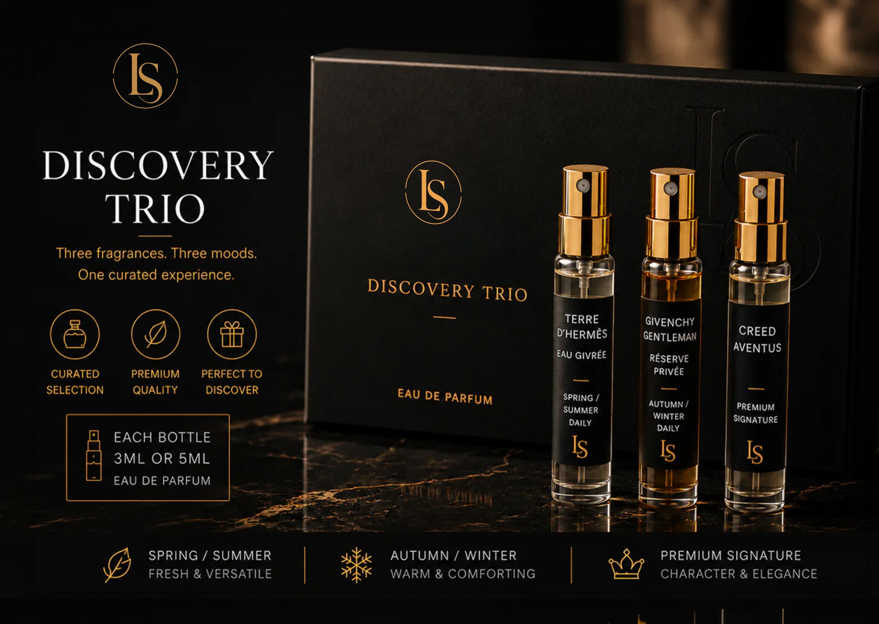 LuxScents Discovery Trio